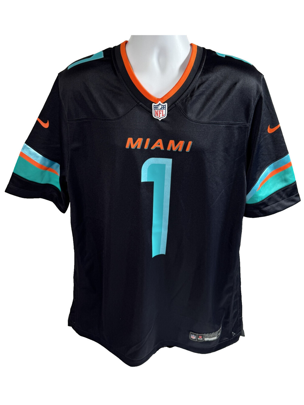 Nike Miami Dolphins Tua Tagovailoa #1 "Rivalries Collection" Jersey Mens L NWT